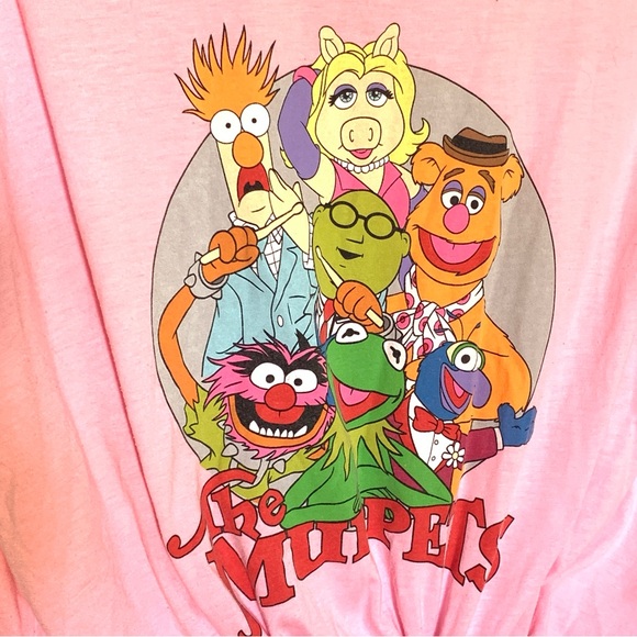 Disney The Muppets Pink Graphic T-Shirt – Size 2XL - Picture 3 of 5